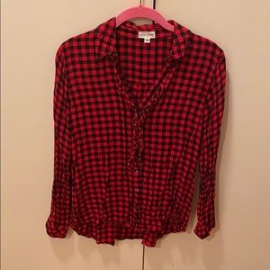 Checkered Button Down Shirt